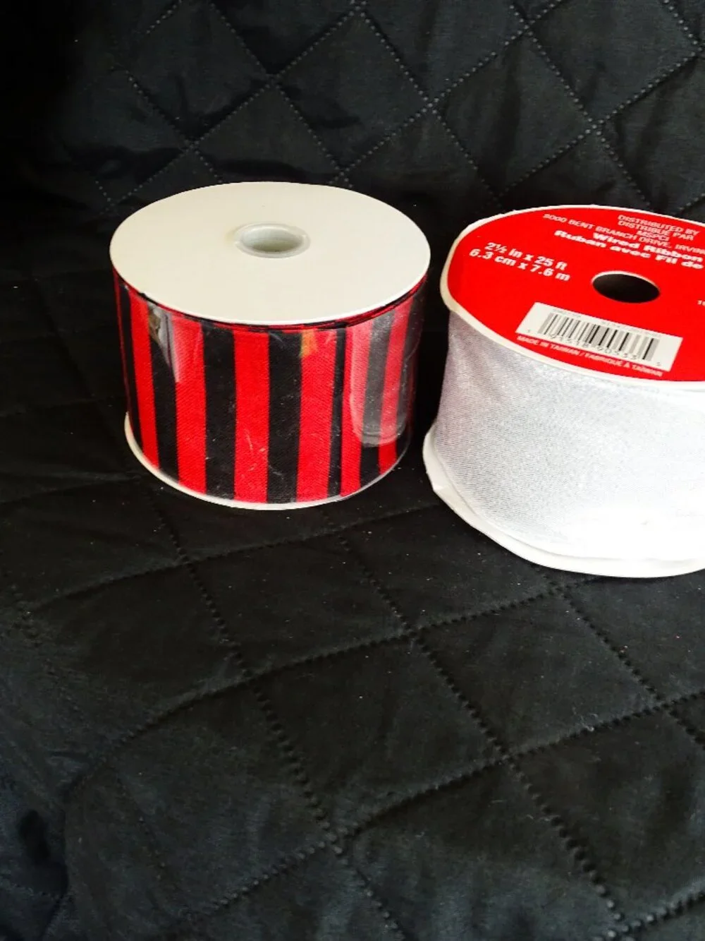 Three New Rolls of Decorative Ribbon